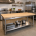 Thumbnail image #2 for John Boos Boos Block 96 x 48 Inch Kitchen Countertop, Blended Edge Grain Maple, Penetrating Oil Finish