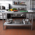 Thumbnail image #2 for Advance Tabco 18 x 60 Inch Solid Stainless Steel Shelf