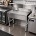 Thumbnail image #2 for Advance Tabco Underbar Basics Modular Bar Type Drainboard with 4-Inch Splash, 36 x 18 x 33 Inches