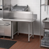 Thumbnail image #2 for Eagle BlendPort 72-Inch Straight Clean Dishtable, Left-Hand / Right-to-Left Operation, 10-Inch Backsplash