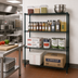 Thumbnail image #2 for Metro Super Erecta Add-On Wire Shelving Unit, 48 x 21 x 63 Inches, 4 Shelves, Metroseal 3 Epoxy-Coated