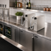 Thumbnail image #2 for Perlick Top Shelf TSF Series 6-Inch Wide Underbar Soda Gun Filler Section, Stainless Steel