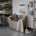 Thumbnail image #2 for Advance Tabco 9-OP-48DF Drop Front Floor-Mounted Stainless Steel Mop Sink