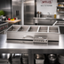 Thumbnail image #2 for Wells MOD-500TDM/AFS Five-Well Top-Mount Drop-In Electric Food Warmer with Auto-Fill and Manifold Drains