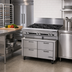 Thumbnail image #2 for Garland Polar Cuisine 54-Inch Two-Section Remote Freezer Base with Four 19-Inch Drawers