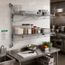 Thumbnail image #2 for Quantum Cantilever Double Shelf Wall-Mount Wire Shelving Unit with 48