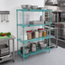 Thumbnail image #2 for EagleGard 4-Tier Wire Shelving Starter Unit, 30W x 18D x 74H, Stationary, Hybrid Epoxy Finish