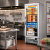 Thumbnail image #2 for True One-Section Reach-In Display Freezer with Framed Glass Door, -10°F, Self-Contained Bottom Mount