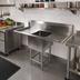 Thumbnail image #2 for John Boos Pro-Bowl 1-Compartment Stainless Steel Sink with Left and Right Drainboards, 30 x 24 x 14 Inch Bowl