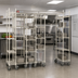 Thumbnail image #2 for Metro TOP-TRACK Super Erecta 21-Inch Wide Mobile Track Shelving Unit Kit with Metroseal 3 Epoxy-Coated Posts