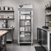 Thumbnail image #2 for Continental Refrigerator D1FENSAGD Designer Line One-Section Extra-Wide Reach-In Glass Door Freezer