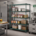 Thumbnail image #3 for Metro Super Erecta Super Adjustable Add-On Wire Shelving Unit, 36 x 24 x 63 Inches, 4-Shelf, Metroseal 3 Epoxy-Coated