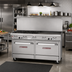 Thumbnail image #2 for Southbend Ultimate 60-Inch Gas Restaurant Range with 2 Open Burners, 48-Inch Griddle and 2 Standard Ovens