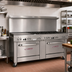 Thumbnail image #2 for Southbend Ultimate 72-Inch Gas Restaurant Range with 6 Non-Clog Burners, 36-Inch Griddle, and 2 Standard Ovens