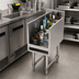Thumbnail image #2 for Sapphire Manufacturing Freestanding 4-Step Underbar Liquor Rack, 12 x 18 x 33-1/4 Inches