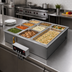 Thumbnail image #2 for Hatco HWBI43-5 Drop-In Modular/Ganged Heated Well, 5-Pan 4/3-Size