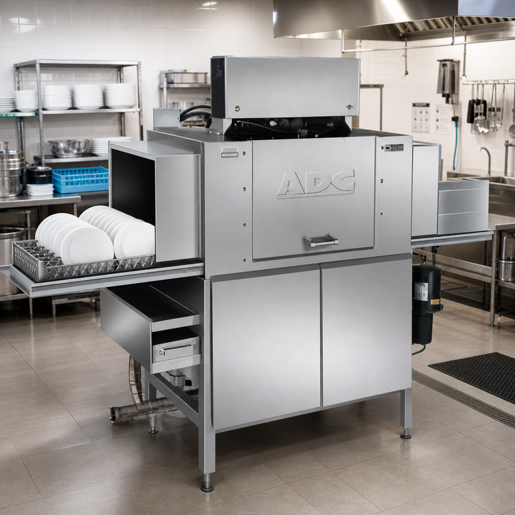 Product image #2 for American Dish Service ADC-44 LOW L-R Low Temperature Left-to-Right Conveyor Dishwasher