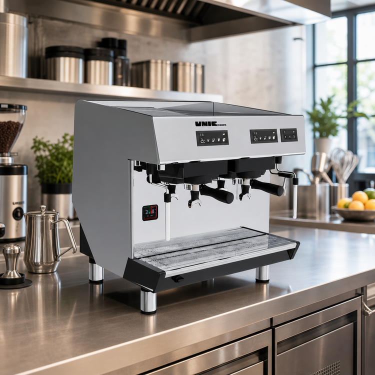 Product image #2 for UNIC Classic Plus 2 High Profile 2-Group Automatic Espresso Machine