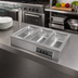 Thumbnail image #2 for Eagle Group SGDI-3-240T6-D 3-Pan Insulated Drop-In Electric Hot Food Well with Drain, 240V
