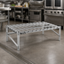 Thumbnail image #2 for Metro Super Erecta Chrome Dunnage Rack with Lift-Off Mat, 48 x 24 x 14.5 Inches, 1300 lb. Capacity