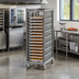 Thumbnail image #3 for Cambro Ultimate Full-Size Sheet Pan Rack, 40 Pan Capacity, 1-1/2 Inch Rail Spacing, Plastic Swivel Casters