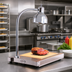 Thumbnail image #2 for Alto-Shaam CS-100 Countertop Hot Food Holding Carving Station with Heat Lamp and Cutting Board