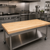 Thumbnail image #2 for Boos Block 120 x 48 Inch Blended Edge Grain Northern Hard Rock Maple Kitchen Countertop