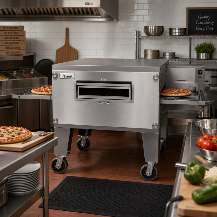 Product image #2 for Lincoln Impinger 3200 Series 40-Inch Electric Conveyor Pizza Oven with FastBake Technology