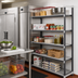 Thumbnail image #2 for Cambro Camshelving Elements XTRA 21 x 36 x 84 Inch 5-Shelf Vented Stationary Add-On Unit