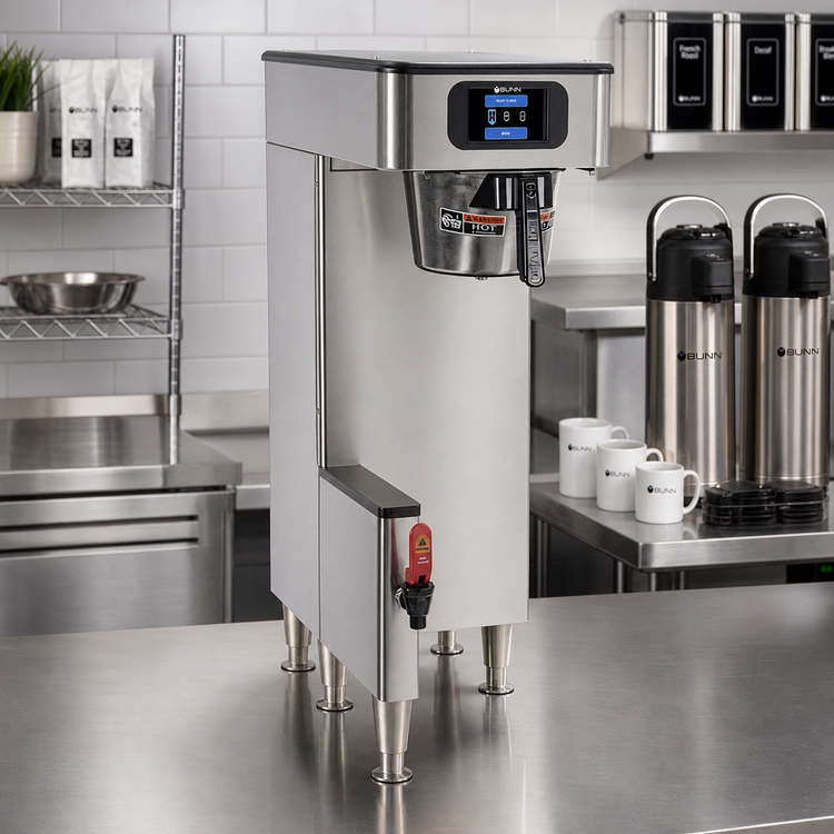 Product image #2 for BUNN ICB TF Platinum Edition Single Automatic Coffee Brewer for 1-1/2 Gallon Servers