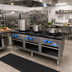 Thumbnail image #2 for Comstock-Castle 54-Inch Gas Stock Pot Range with Open Front Cabinet Base