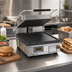 Thumbnail image #2 for Pro-Max 2.0 14.5-Inch Smooth Cast Iron Countertop Sandwich Grill with Electronic Controls and Timer
