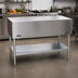 Thumbnail image #2 for Eagle Group 48-Inch Utility Serving Counter with Stainless Steel Top and Open Galvanized Base