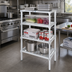 Thumbnail image #2 for Channel 42-Inch x 20-Inch Aluminum 4-Inch E-Channel Adjustable Shelf