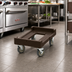 Thumbnail image #3 for Cambro Camdolly Open Frame Food Carrier Dolly, 300 lb Capacity, Dark Brown