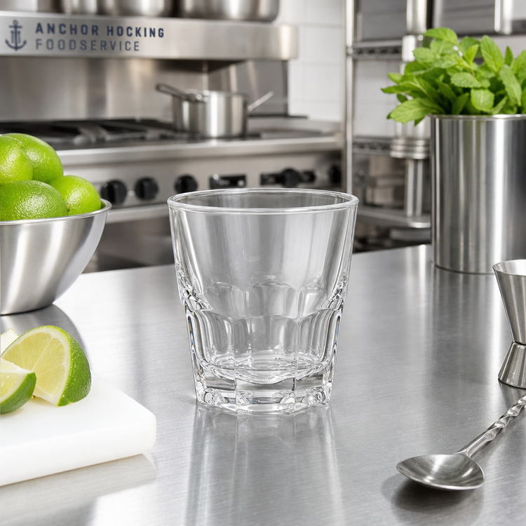Product image #2 for Anchor Hocking Foodservice New Orleans 12 oz Rim-Tempered Clear Double Rocks Glass