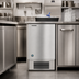 Thumbnail image #2 for Hoshizaki KM-350MWJ Slim-Line Modular Crescent Cube Ice Maker, Water-Cooled, 22-Inch Wide