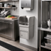 Thumbnail image #2 for John Boos Pro-Bowl Wall-Mount Stainless Steel Hand Sink with Towel Dispenser, 9 x 9 Inch Bowl, Left and Right Side Splashes