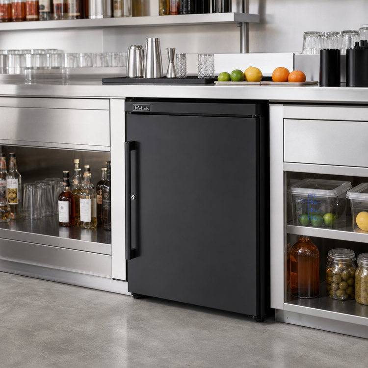 Product image #3 for Perlick Top Shelf 24-Inch Wide Single-Door Back Bar Dry Storage Cabinet