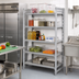 Thumbnail image #3 for Cambro Camshelving Premium 48-Inch Wide x 18-Inch Deep x 84-Inch High 5-Shelf Solid Stationary Starter Unit