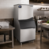 Thumbnail image #2 for Maxx Ice Intelligent Series 30-Inch Air-Cooled Modular Half-Dice Cube Ice Machine with 470 lb Storage Bin