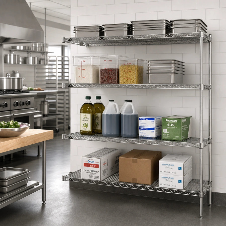Commercial Kitchen Production Set