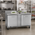 Thumbnail image #2 for Victory Refrigeration VWF60HC Two-Section 60-Inch Worktop Freezer Counter, V-Core™ Cooling, Rear-Mounted Self-Contained