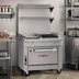 Thumbnail image #2 for Southbend Platinum Heavy Duty 32-Inch Gas Range with 16-Inch Griddle, 16-Inch Charbroiler, and Standard Oven