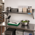 Thumbnail image #2 for BK Resources T-304 Premium Stainless Steel Wall-Mounted Shelf, 72 Inch W x 16 Inch D