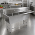 Thumbnail image #2 for John Boos Pro-Bowl 3-Compartment Sink with 30-Inch Right Drainboard, 124-3/16-Inch Wide, Stainless Steel