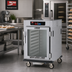Thumbnail image #2 for Metro C5 9 Series Half-Height Pass-Thru Controlled Humidity Heated Holding and Proofing Cabinet, 8 Full-Size Pan Capacity, Glass and Solid Doors