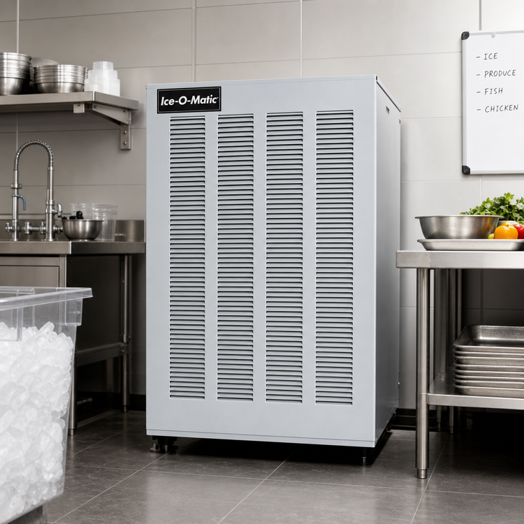 Product image #3 for Ice-O-Matic MFI1506A Air-Cooled Flake Ice Maker, 1450 lb/Day