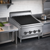 Thumbnail image #2 for Bistro 36-Inch Modular Gas Charbroiler with Cast Iron Grates and Stub Back