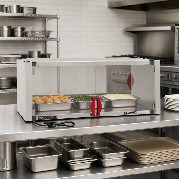Product image #3 for Metro Super Erecta Hot Enclosed Heated Shelf Kit, 42 x 24 Inches, 120V